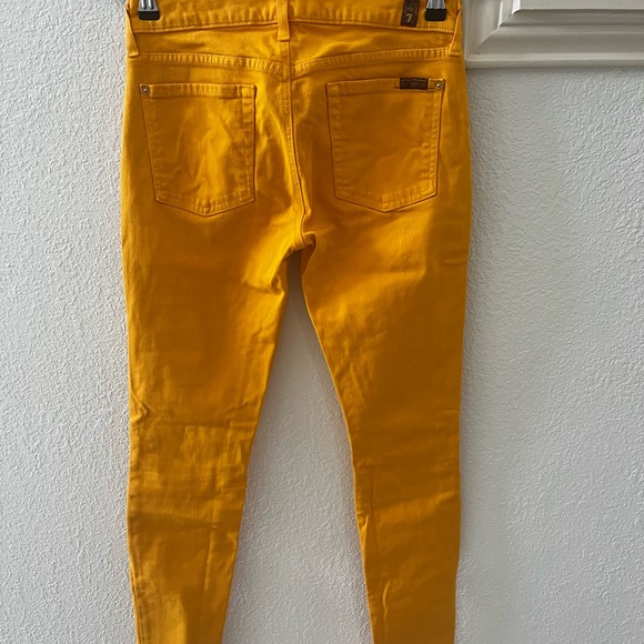 7 For All Mankind Skinny Jeans Size 28 - Picture 2 of 3